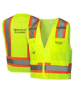 Radians - Class 2 Solid Front with Mesh Back Safety Vest